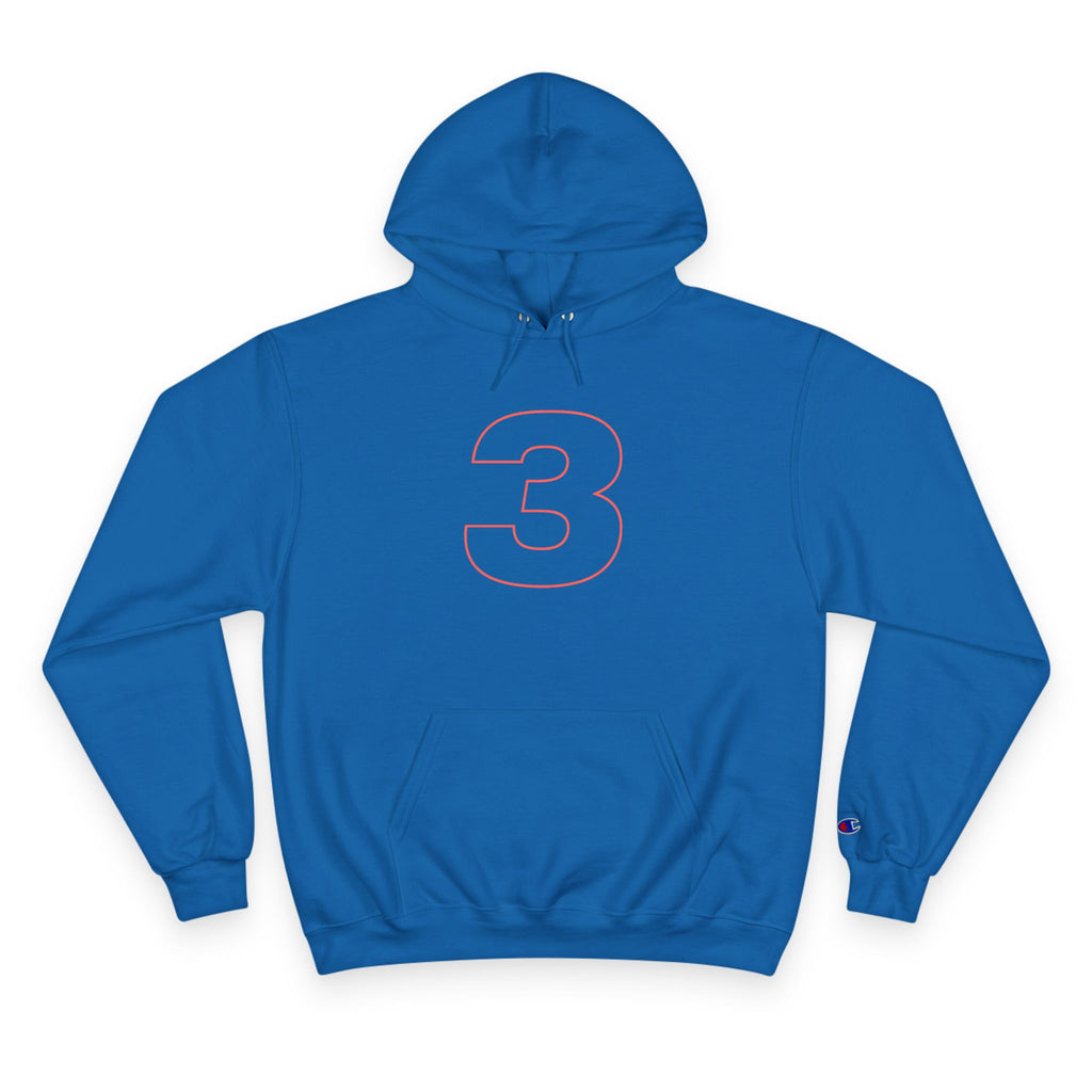 Number 3 Casual Hoodie