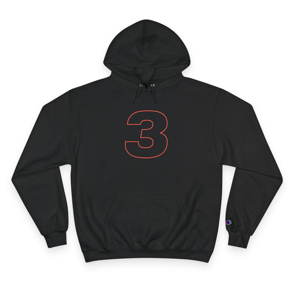 Number 3 Casual Hoodie