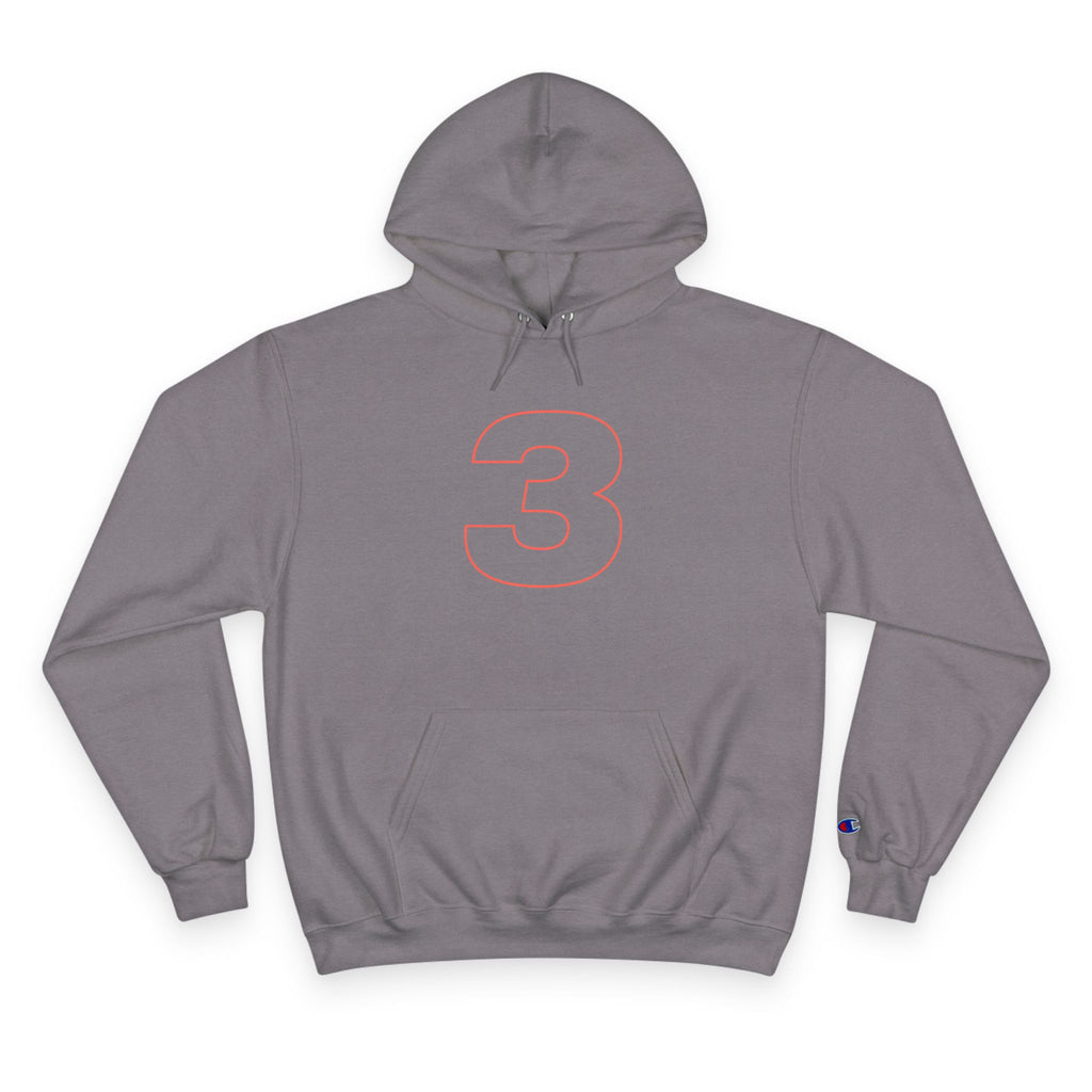 Number 3 Casual Hoodie