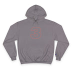 Number 3 Casual Hoodie