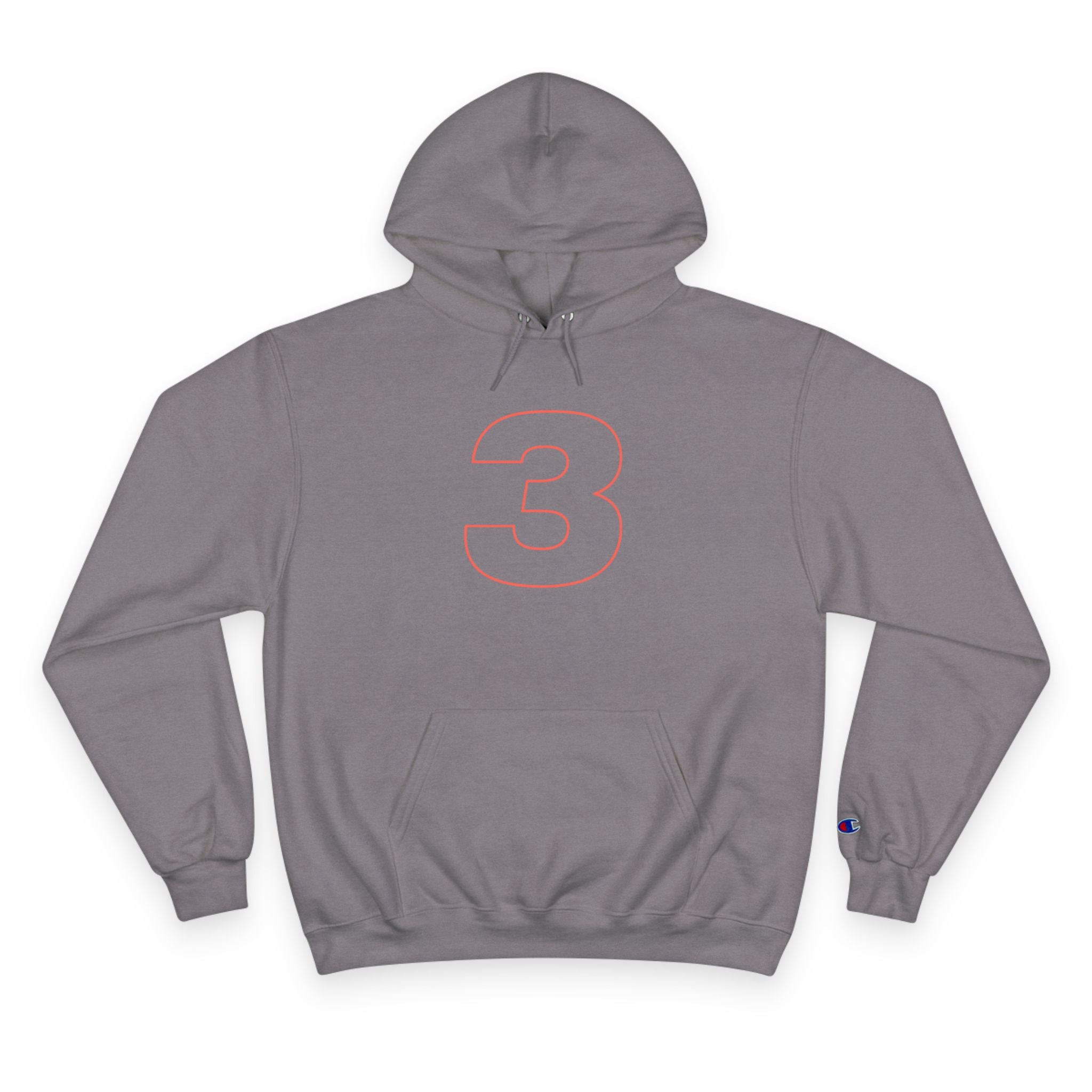 Number 3 Casual Hoodie