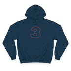 Number 3 Casual Hoodie